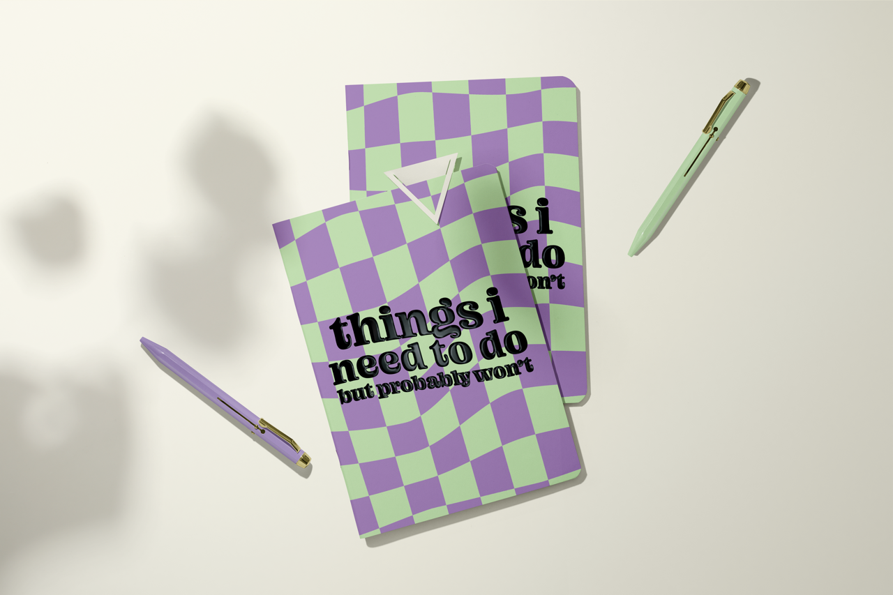 Need to But Wont Mini Notebook