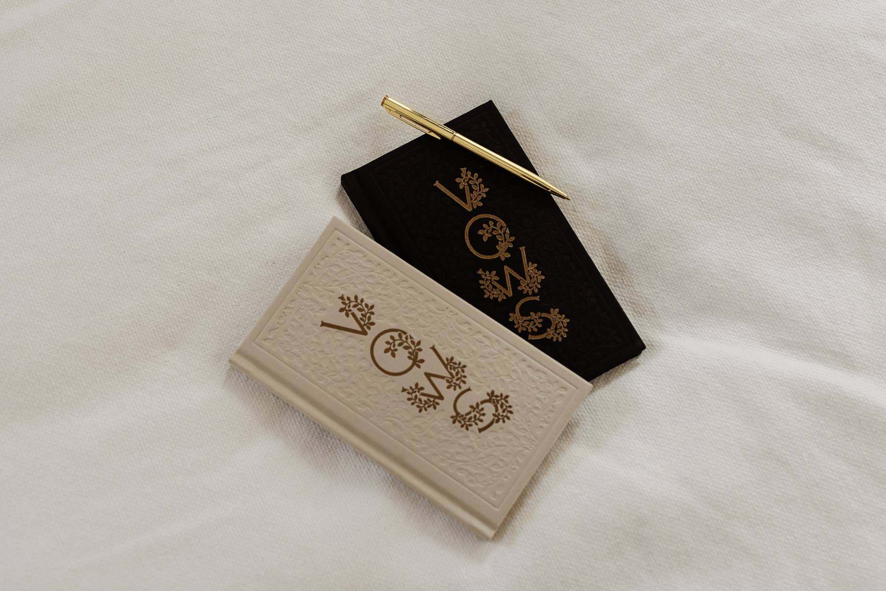Our Wedding Vows: A Set of Heirloom-Quality Vow Books with Foil Accents and Hand-Drawn Illustrations (Heirloom Story Books and Guided Journals)