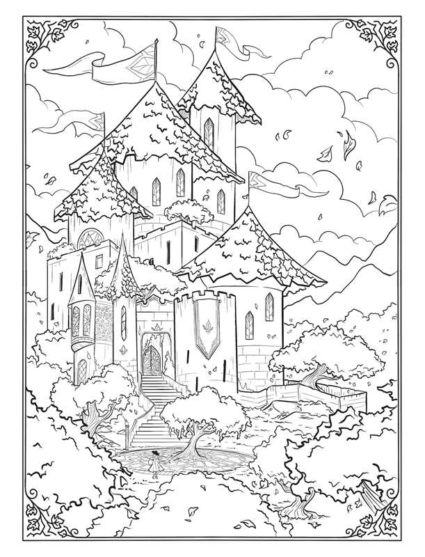 The Knights of Tayrealm Coloring Book