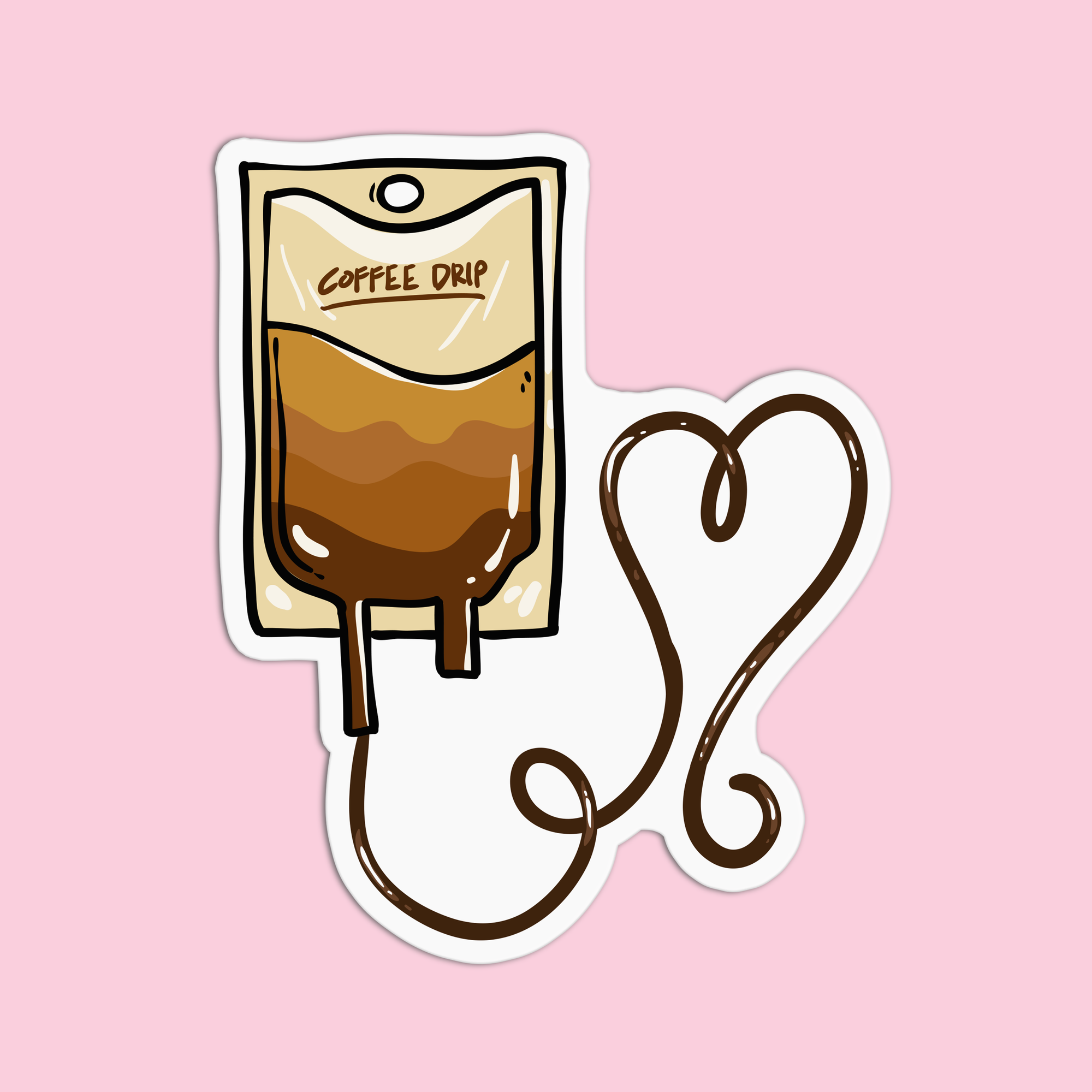 Coffee Drip Sticker